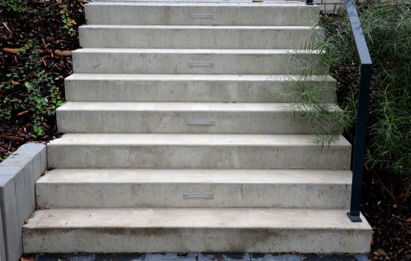 Poured Step Installation in Yorba Linda