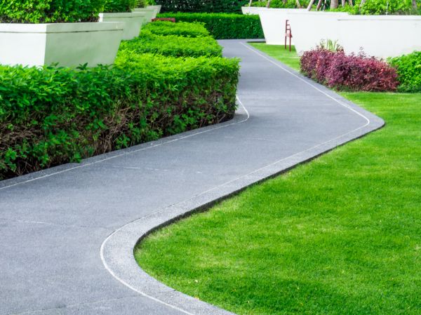 Walkway Curb Installation in Yorba Linda
