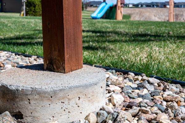 Deck Footing Installation in Yorba Linda