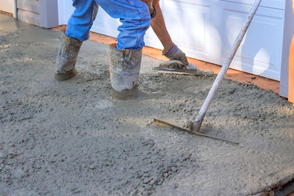 Driveway Slab Construction in Yorba Linda