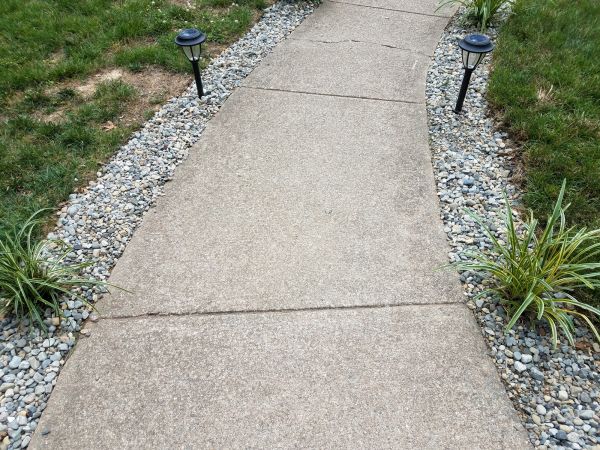 Cement Path Construction in Yorba Linda