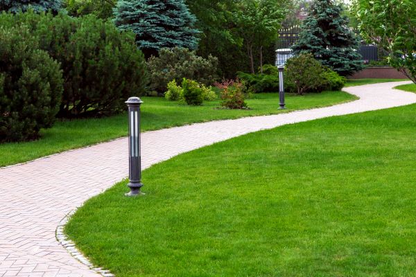 Backyard Sidewalk Installation in Yorba Linda