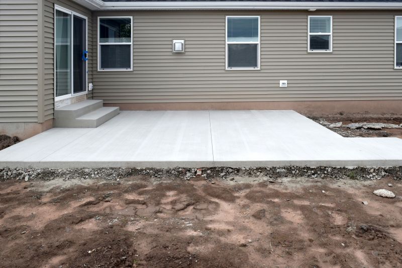 Cement Patio Installation