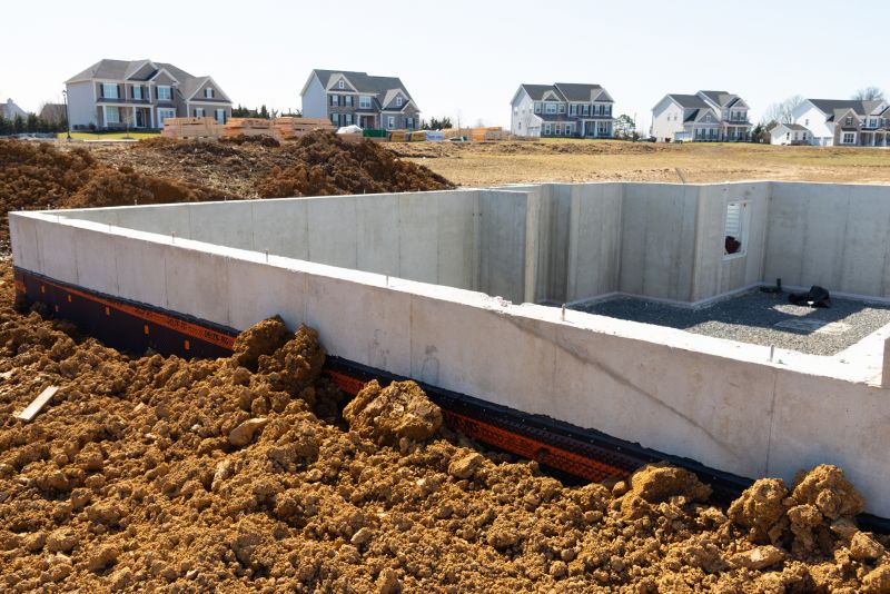 Concrete Foundation Installation detail